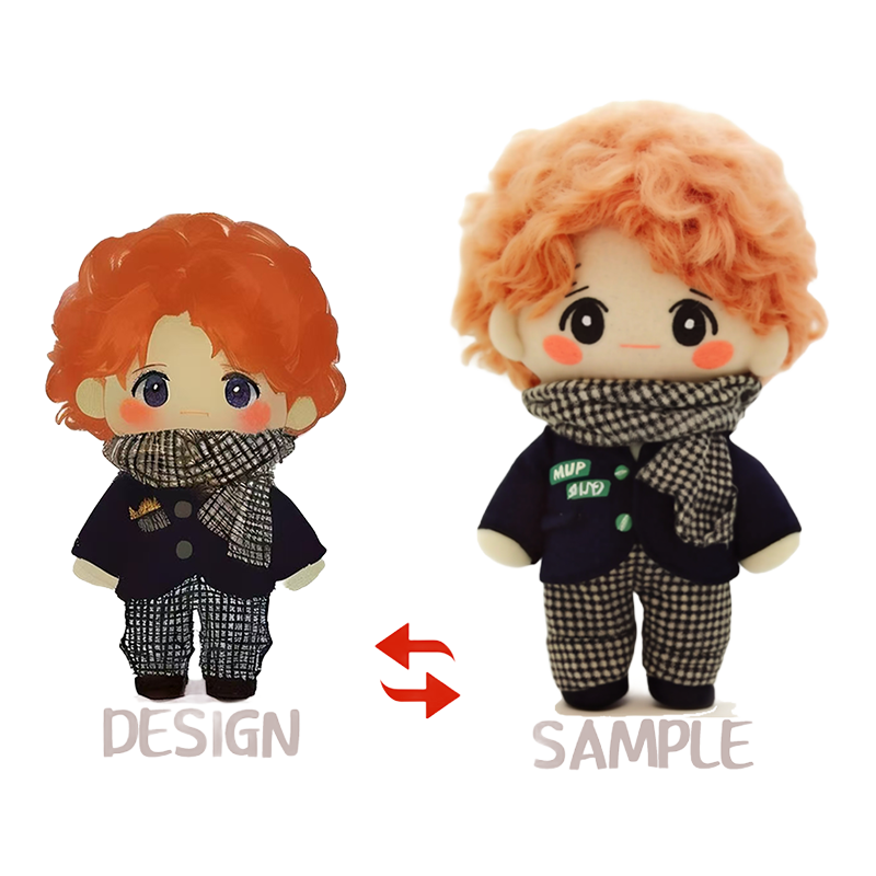 カスタムの豪華な人形